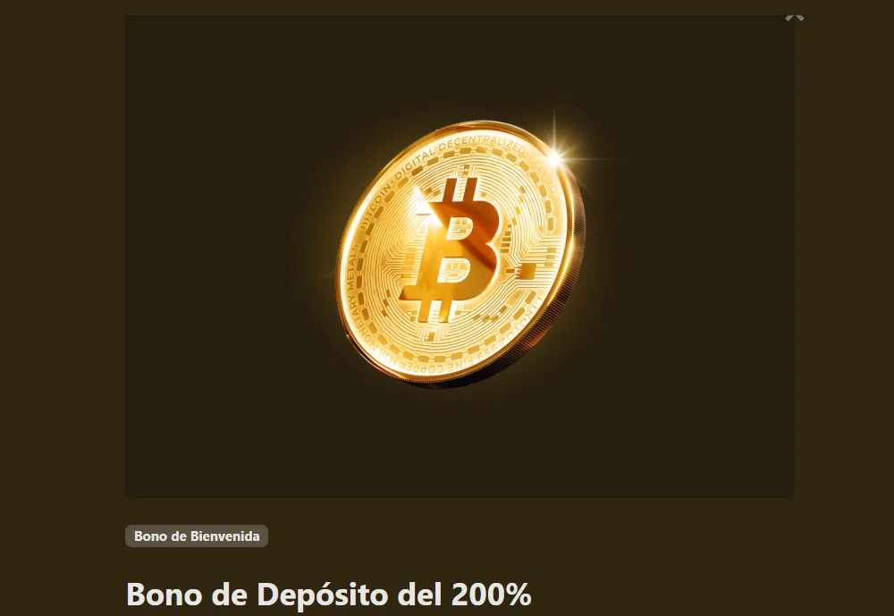 Bono de bienvenida